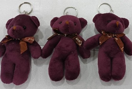 PELUŞ AYI ANAHTARLIK 12 Lİ PAKET KOD 6117 PELUŞ AYI ANAHTARLIK 12 Lİ PAKET KOD 6117