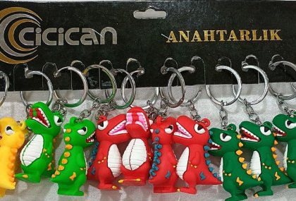 EJDERHA ANAHTARLIK 12\'Lİ PAKET KOD 6141